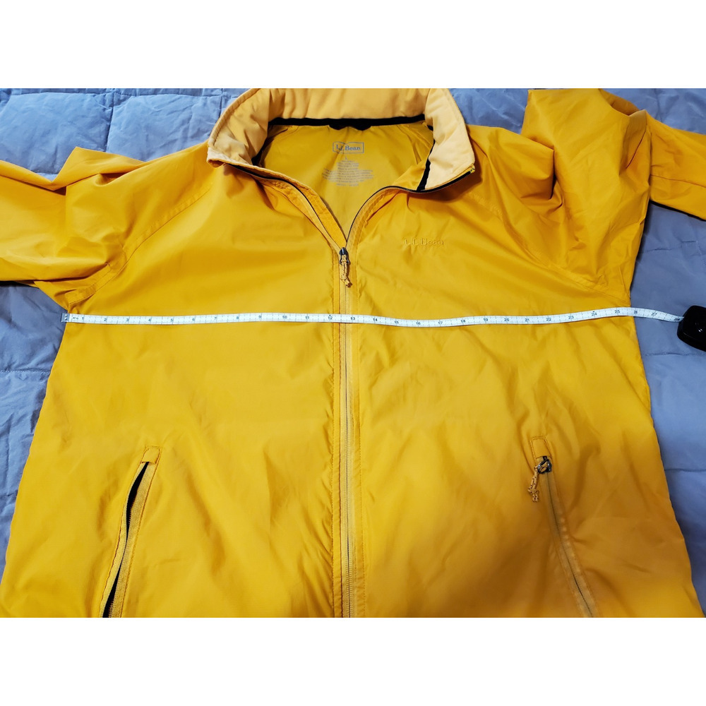 Rare Vintage L.L. Bean Embroidered Windbreaker Rain Jacket Sz L - Picture 5 of 11
